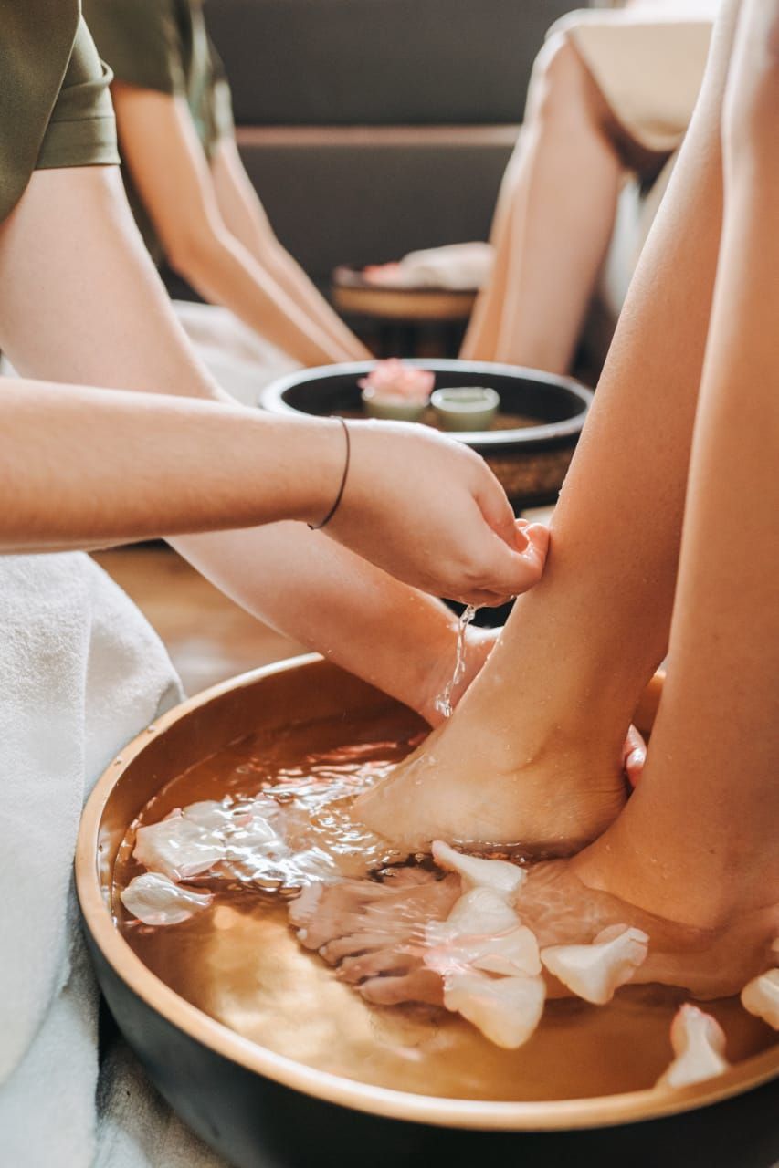 Terapia Relajante con Aromaterapia Pies Bogotá - Pisadas Sanas Spa